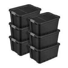 Sterilite 19 Gal Rugged Industrial Stackable ...