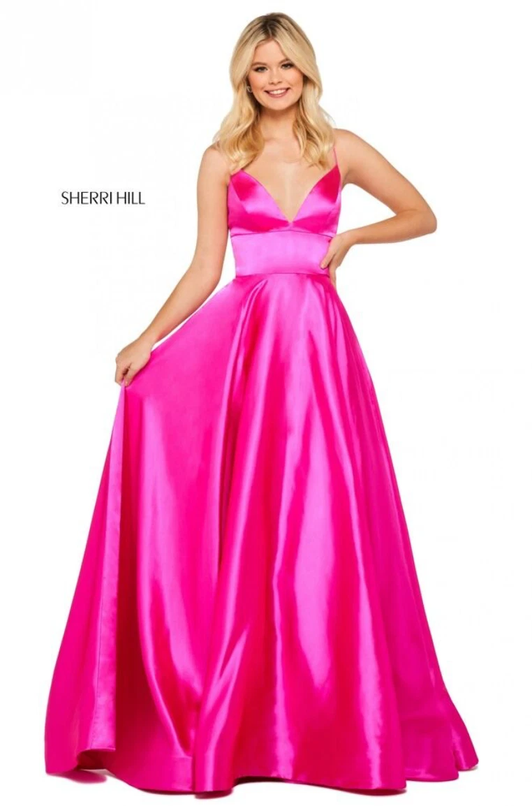 open lace back dress Long Sleeves Two Pieces Plus Size Prom Dresses,Formal Evening Dresses –  Demodresses main image 1