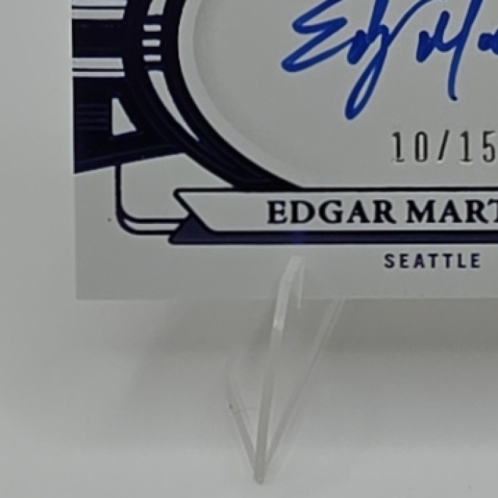 2023 Flawless Edgar Martinez Signatures Sapphire /15 Auto Seattle Mariners view 4