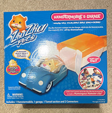 Cepia Zhu Zhu Pets Hamstermobile & Garage Add-On Set w/ Tunnel & Connectors