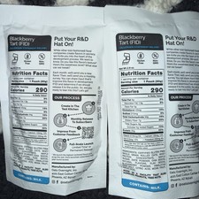 2 packs Oats Overnight Blackberry Tart 20g Protein Exp 10/26 Subscriber Only