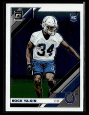 2019 Donruss Optic #116 Rock Ya-Sin Rookie Card Indianapolis Colts