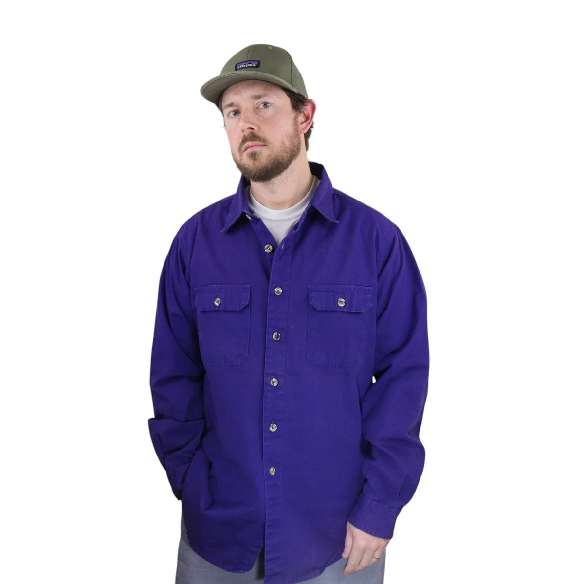 Patagonia Long Sleeve Purple Shirts for Men for sale | eBay