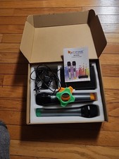 Fifine M-K036 UHF Dual Channel Wireless Handheld Microphone System 2 Mics