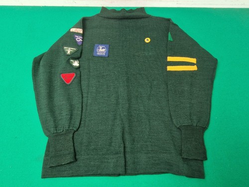 Vintage 1960s Herts District Boy Scout Jumper & Patches