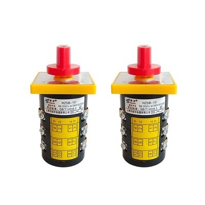 2PCS HZ5B-10/3 Combination Changeover Switch Three Gears Three Sections 10A *hu