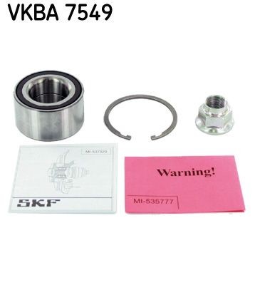 RADLAGERSATZ VORNE SKF VKBA 7549 FÜR DAIHATSU RADLAGER KIT NABENLAGER SATZ