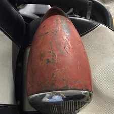 Vintage Red Chevy Headlight Vintage Red Chevy Headlight
