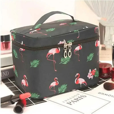 Kosmetiktasche mit großer Kapazität und mehreren Fächern, Heim- und Reiseorganizer 