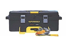 Superwinch 1140232 Winch2go 4000sr 4000lb 12v Dc Winch W Synthetic Rope - Black