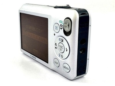 CANON IXY 200F Comapct Digital Camera 12.1MP Silver w/ Charger for