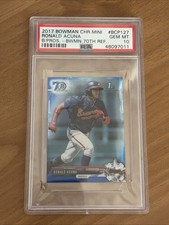 2017 Bowman Chrome Mini Baseball Cards 17