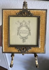 OLIVIA RIEGEL LUXURIOUS ORNATE GOLD FRAME ON EASEL