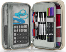 Big Capacity Storage Pouch Marker Pen Pencil Case Simple Stationery Bag Box Art
