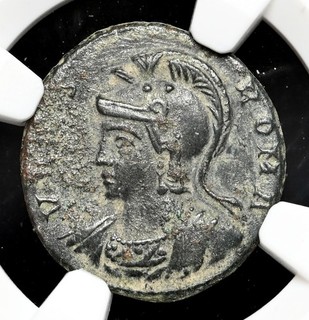 Ciudad conmemorativa. AD 330 333. Æ VRBS ROMA Fundación de Roma Certificado NGC