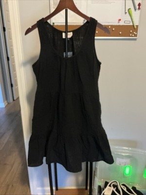 Universal Thread Black Tank Dress With Pockets Size Small