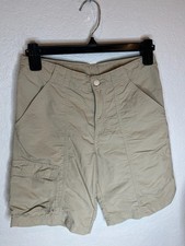 Boy's Patagonia Cargo Shorts Extra Large XL - Tan - 28 - Polyester Nylon