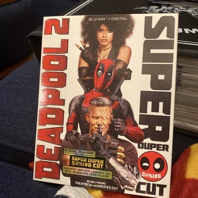 Deadpool 2 (Blu-ray, 2018) Super duper Cut Ryan Reynolds