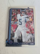 2025 Topps Chrome Elic Ayomanor #336 ROOKIE RC