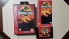 Jurassic Park (Sega Genesis, 1993) Complete, Box, Cartridge & Manual. Tested