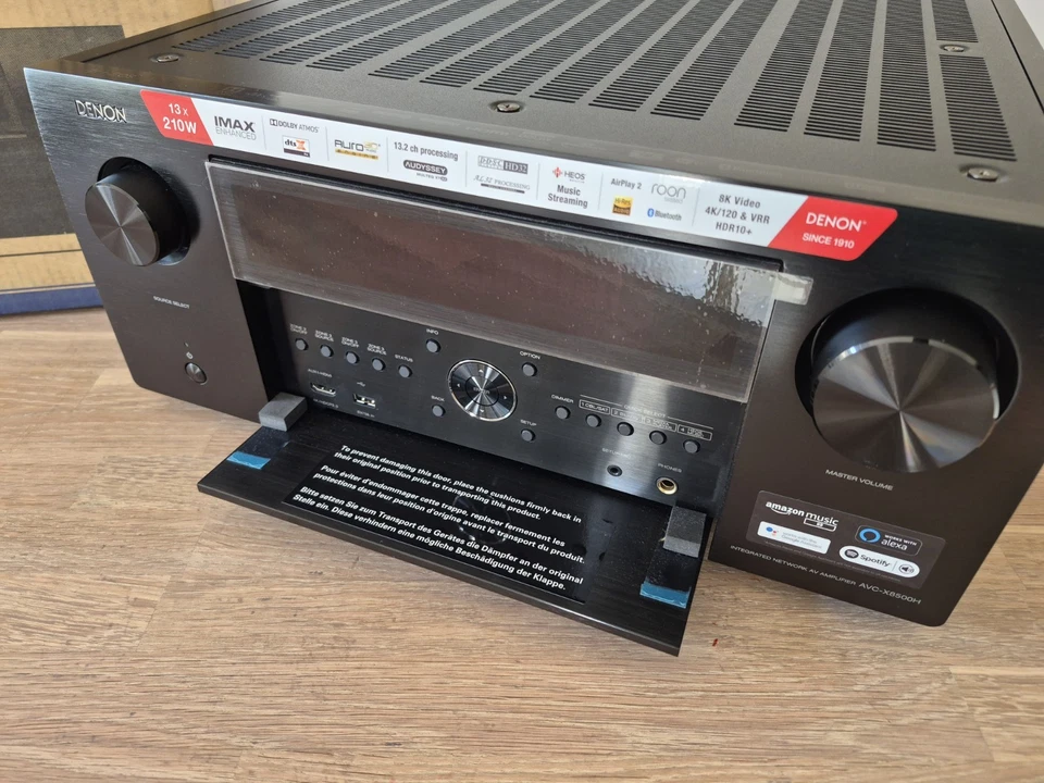 Denon AVC-X8500HA Schwarz 13.2 Kanal Heimkino AV Verstärker 210 Watt in OVP!!! - Bild 4 von 4