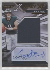 2022 Panini XR Rookie Xcellence Auto Swatches /99 Carson Strong #RXE-CS Auto RC