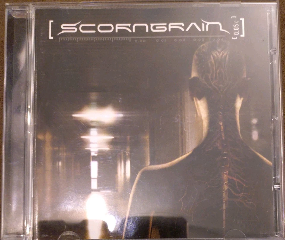 0.0005 Scorngrain Industrial Thrash Metal Musik CD Pain Ministry Fear Factory  - Bild 2 von 4