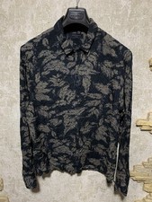 AllSaints Longsleeve Button Birch Floral Pattern Shirt Size XL-L