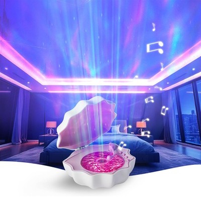 Northern Lights Projector, Night Light Projector for Bedroom Built-in Bluetoo...