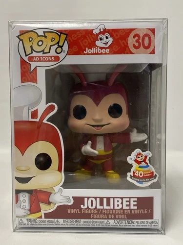 Funko Pop Ad Icons 40 Year Anniversary Jollibee #30 With Protector