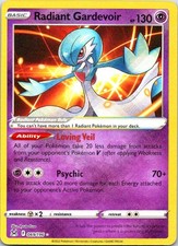 Radiant Gardevoir 069/196 Radiant Lost Origin Pokemon Holo Near Mint