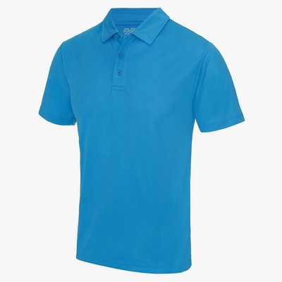 JUST COOL - Herren Funktionshirt Poloshirt Cool Polo Sport Polo S - 5XL