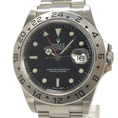 ROLEX Explorer 2 Automatic SS Black Dial 16570 Used SKAI-0