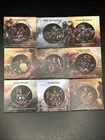 SilverTowne 9 Oz 999 Silver Legendary Warriors Edition Colorized Set Collection