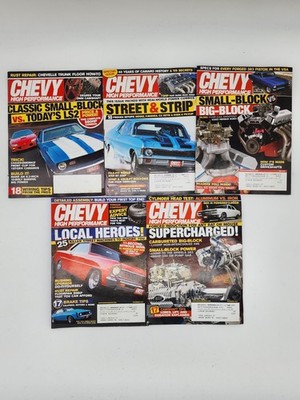 Chevy High Performance Magazine 2007 -  5 Issues