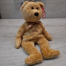 TY Beanie Baby Cashew 2000 Stuffed Animal Toy VGC