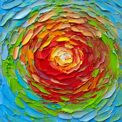 画材 aoi oil painter Amazon.com: Yahedoba Colorful abstract female character oil