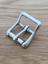 20mm 3/4" Hobble Roller Buckle Nickel Nickle Handbag Belt Buckles Equestrian Bag