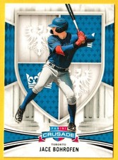 2024 Panini Crusade Baseball Jace Bohrofen #185 Toronto Blue Jays