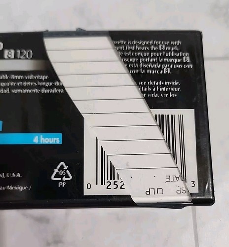 Maxell 8mm GX-MP P6-120 VIDEO TAPE - Picture 3 of 5
