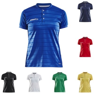 Craft Trikot Pro Control Button Jersey Damen Trainingsshirt Trainingstrikot NEU