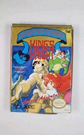 King's Knight NES In Box, No Manual- Very Clean Cartridge 