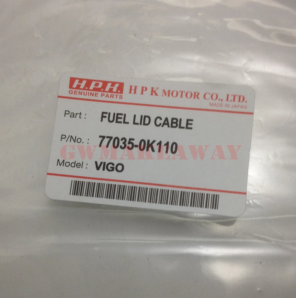 CABLE SUB-ASSY FUEL LID LOCK CONTROL For Toyota Hilux Vigo Pickup 2005 05 - 15 - Image 4 of 4