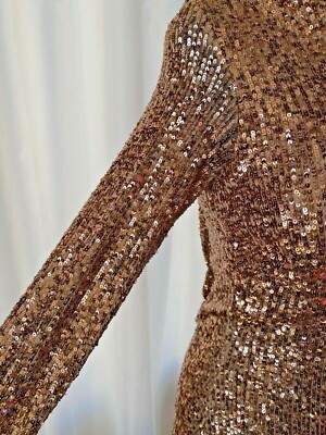 EXPLOSION Women Lady Formal Cocktail Gold Short Dress Evening Wedding Small  | eBay