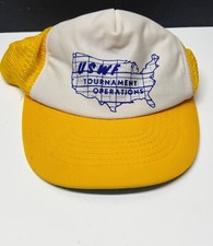 Vintage USWF Tournament Operations Snapback Hat