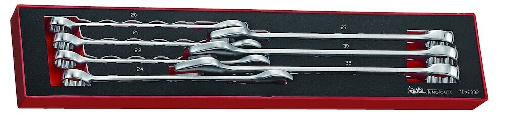 Teng TEX2032 7 Piece Metric Combination Spanner Set In EVA Foam Tray