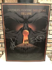Brothers Osborne SIGNED & NUMBERED Skeletons Deluxe Poster - 18x24 - 192/260 Brothers Osborne SIGNED & NUMBERED Skeletons Deluxe Poster - 18x24 - 192/260