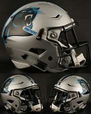 CAROLINA PANTHERS NFL Riddell SPEEDFLEX Authentic Gameday Football Helmet