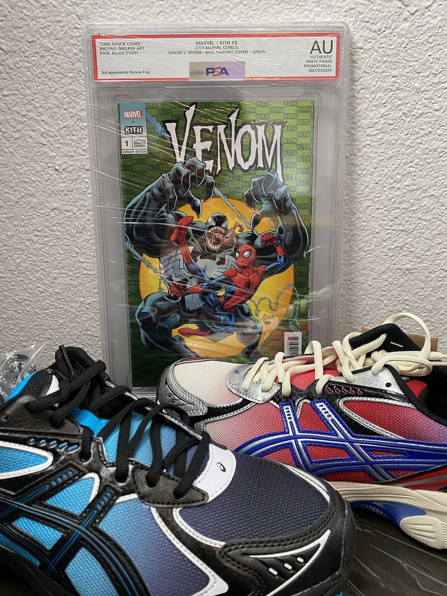 ASICS GT-2160 KITH Marvel Battle Spectra Pack Sz 10.5 PSA ASICS GT-2160 KITH Marvel Battle Spectra Pack Sz 10.5 PSA