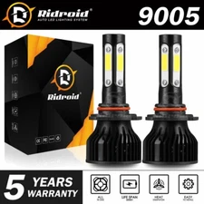 4-sides 9005 LED Light High Beam Headlight Bulb for Ram 1500/2500/3500 2009-2019
